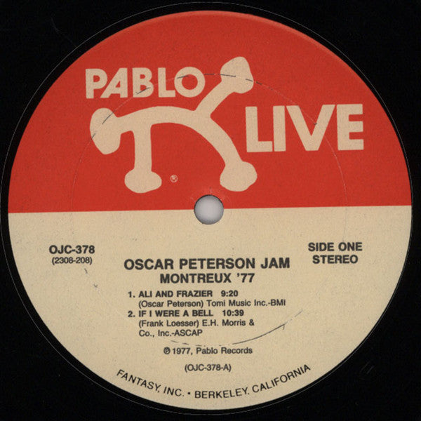 Oscar Peterson - Montreux '77 (Vinyl, LP, Album, Reissue, Remastered) Very Good (VG) / Very Good Plus (VG+)