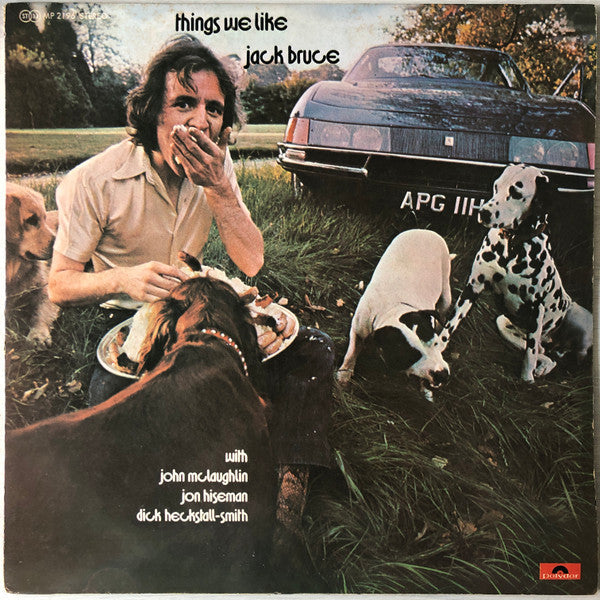 Jack Bruce - Things We Like (Vinyl, LP, Album) Very Good Plus (VG+) / Very Good Plus (VG+)