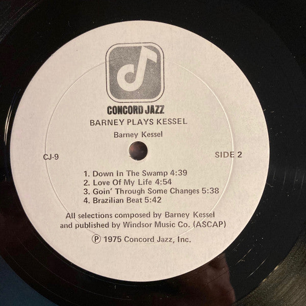 Barney Kessel - Barney Plays Kessel & Friends (Vinyl, LP, Album) Very Good Plus (VG+) / Very Good Plus (VG+)