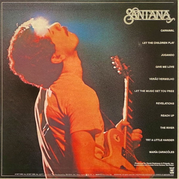 Santana - Festivál = フェスティバル (Vinyl, LP, Album, Stereo)