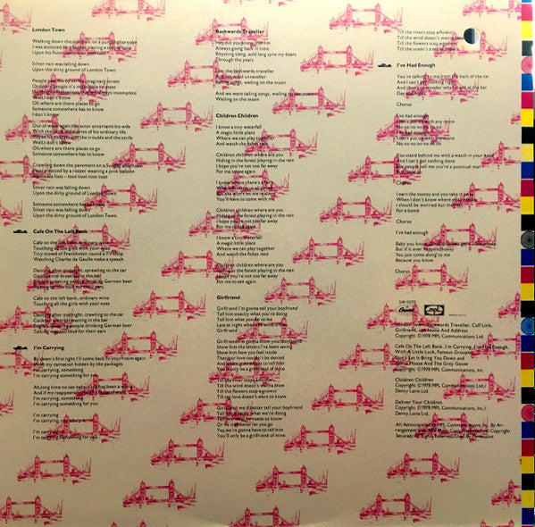 Wings (2) - London Town (Vinyl, LP, Album) Very Good Plus (VG+) / Very Good (VG)