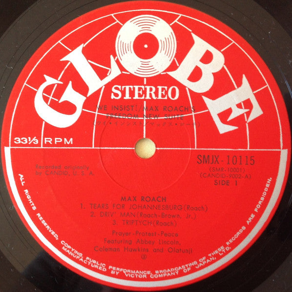 Max Roach - We Insist! Max Roach's Freedom Now Suite = ウイ・インシスト! (V...