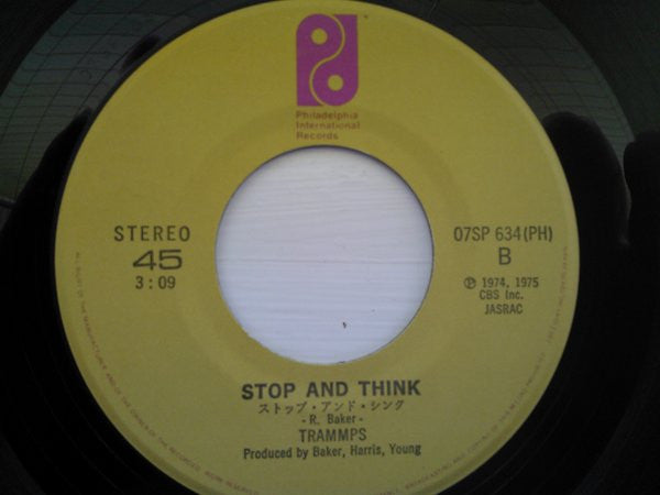 The Trammps - Trammps Disco Theme (Vinyl, 7", 45 RPM, Single) Very Good Plus (VG+) / Very Good Plus (VG+)