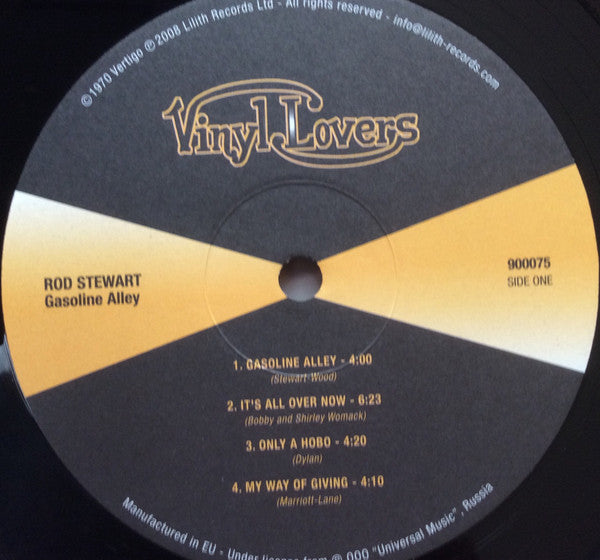 Rod Stewart - Gasoline Alley (Vinyl, LP, Album, Reissue, Remastered, Stereo) Very Good Plus (VG+) / Very Good Plus (VG+)