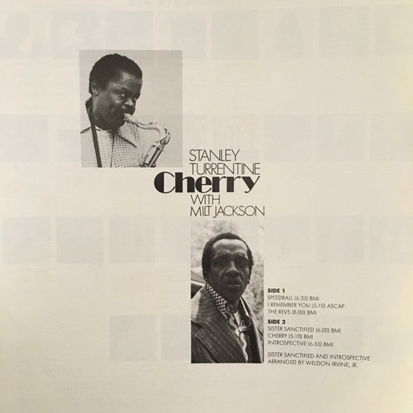 Stanley Turrentine - Cherry (Vinyl, LP, Album, Limited Edition, Reissue, Stereo) Very Good Plus (VG+) / Good Plus (G+)