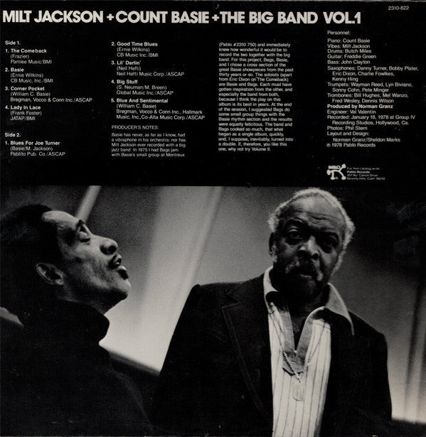 Milt Jackson - Vol. 1 (Vinyl, LP, Album) Very Good (VG) / Very Good (VG)