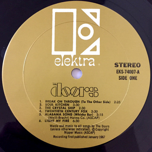 The Doors - The Doors (Vinyl, LP, Album, Stereo) Good Plus (G+) / Good Plus (G+)