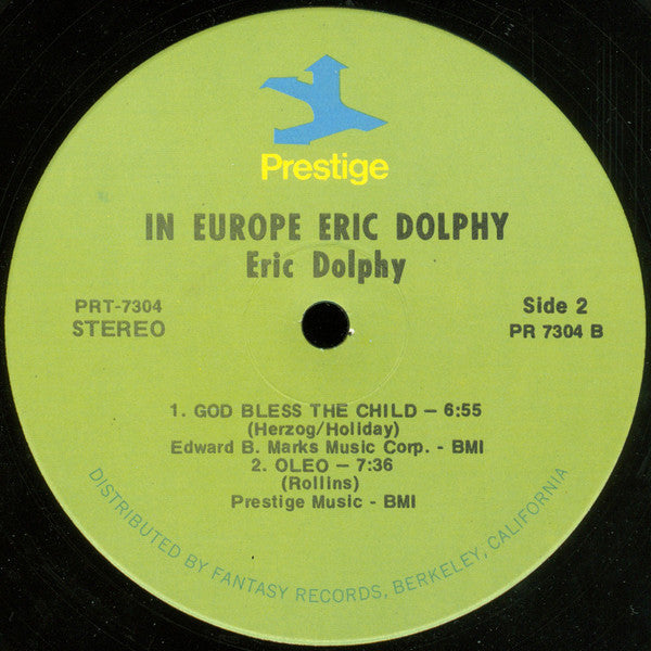 Eric Dolphy - In Europe, Vol. 1 (Vinyl, LP, Album, Reissue, Stereo)