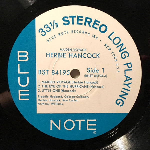 Herbie Hancock - Maiden Voyage (Vinyl, LP, Album, Reissue, Stereo)