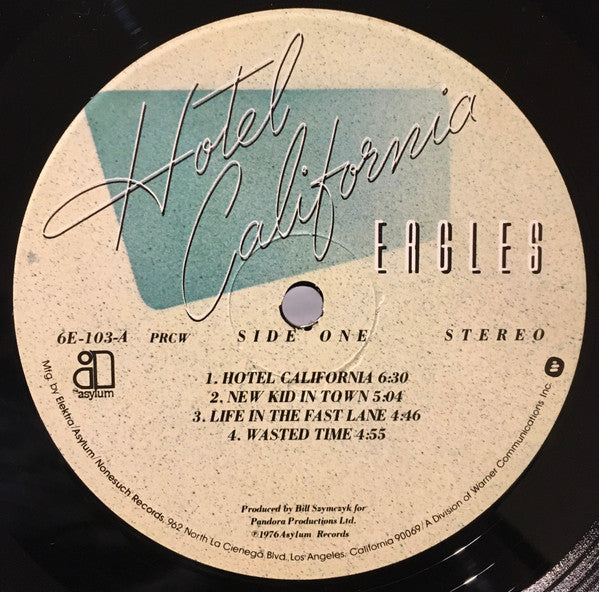 Eagles - Hotel California (Vinyl, LP, Album, Reissue, Stereo)