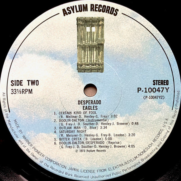 Eagles - Desperado (Vinyl, LP, Album, Reissue, Stereo)