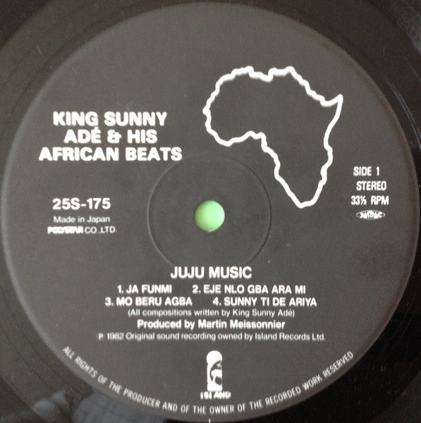King Sunny Ade & His African Beats - Juju Music = ジュジュ・ミュージック (Viny...
