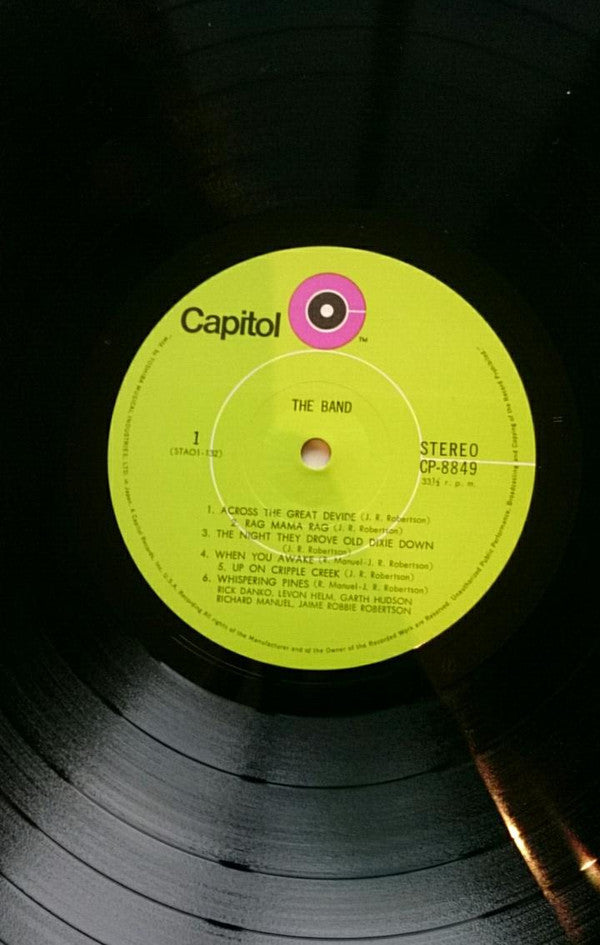 The Band - The Band (Vinyl, LP, Album, Stereo)