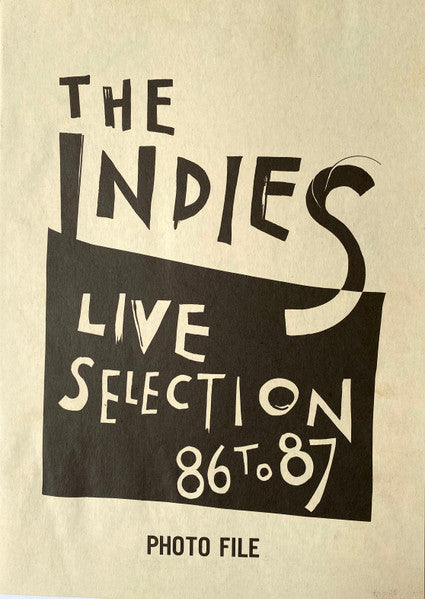 Various - The Indies Live Selection 86 To 87 (Vinyl, LP, Compilatio...