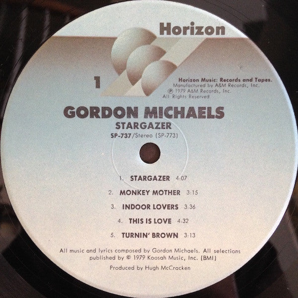 Gordon Michaels - Stargazer (Vinyl, LP, Album, Stereo) Very Good Plus (VG+) / Very Good Plus (VG+)