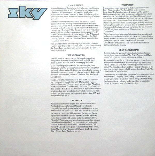 Sky (4) - Sky (2xVinyl, LP, Album) Very Good Plus (VG+) / Very Good Plus (VG+)