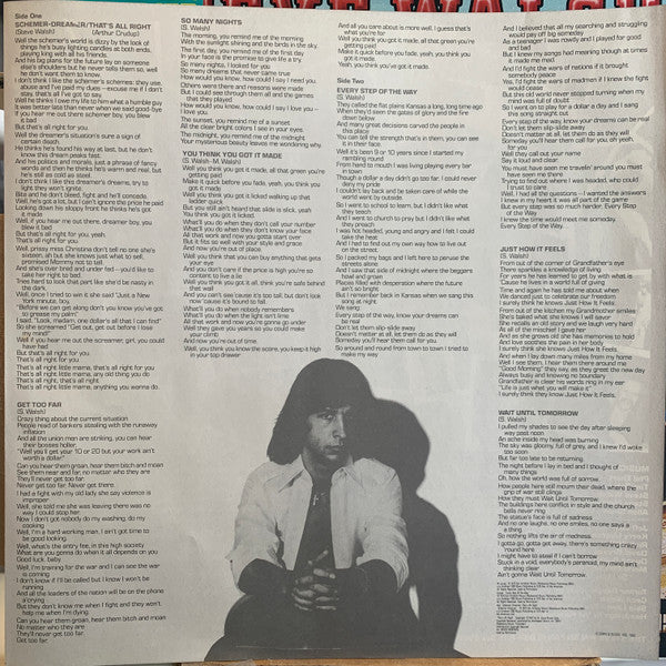 Steve Walsh - Schemer Dreamer (Vinyl, LP, Album, Stereo) Very Good Plus (VG+) / Very Good Plus (VG+)
