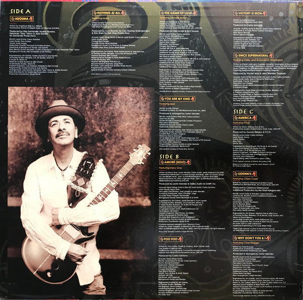 Santana - Shaman (2xVinyl, LP, Album, Stereo) Near Mint (NM or M-) / Very Good Plus (VG+)