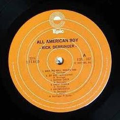 Rick Derringer - All American Boy (Vinyl, LP, Album) Very Good Plus (VG+) / Very Good (VG)
