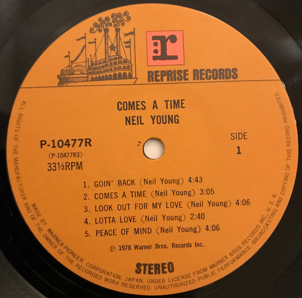 Neil Young - Comes A Time (Vinyl, LP, Album)