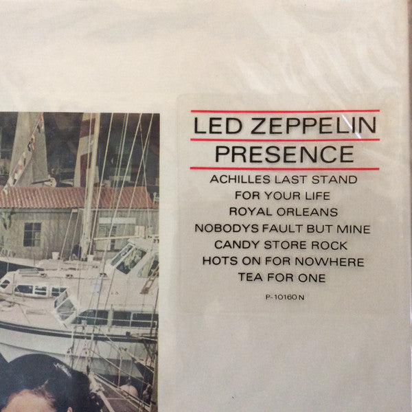 Led Zeppelin - Presence = プレゼンス (Vinyl, LP, Album)