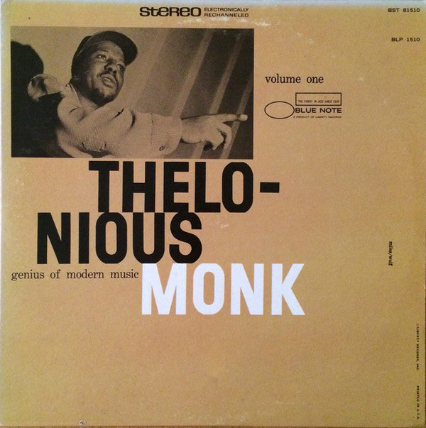 Thelonious Monk - Genius Of Modern Music Vol 1 (Vinyl, LP, Compilation, Reissue) Very Good Plus (VG+) / Very Good Plus (VG+)