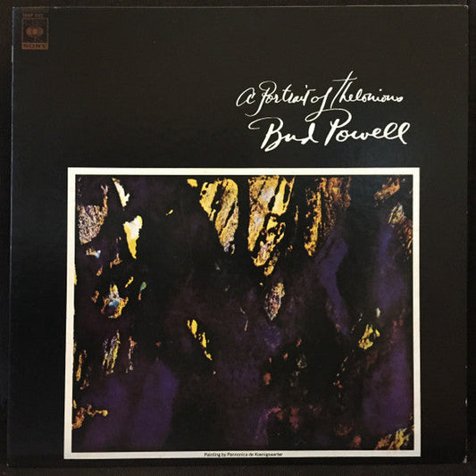 Bud Powell - A Portrait Of Thelonious (Vinyl, LP, Album, Stereo) Very Good Plus (VG+) / Very Good (VG)