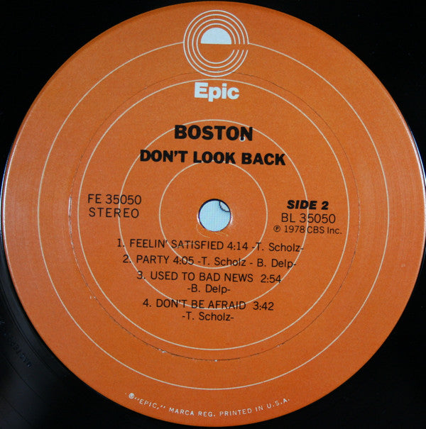 Boston - Don't Look Back (Vinyl, LP, Album)