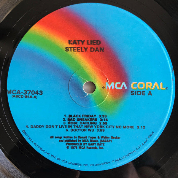 Steely Dan - Katy Lied (Vinyl, LP, Album, Reissue) Very Good (VG) / Very Good Plus (VG+)