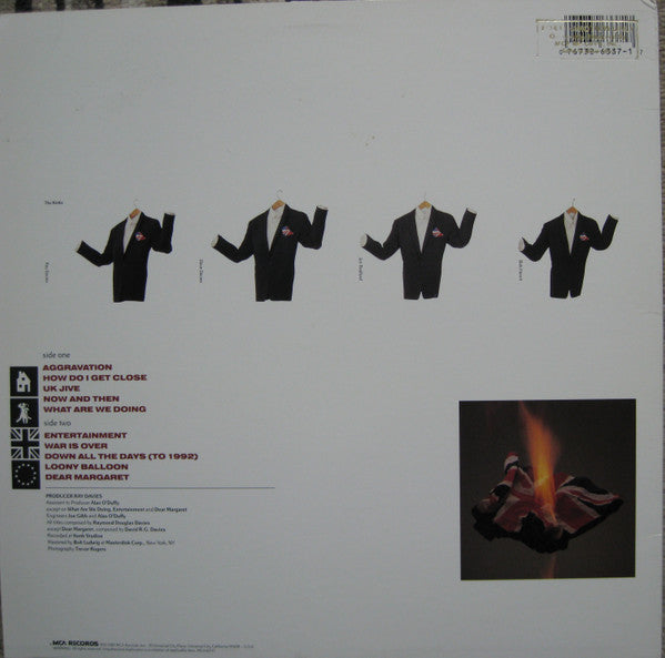 The Kinks - UK Jive (Vinyl, LP, Album) Very Good Plus (VG+) / Very Good (VG)