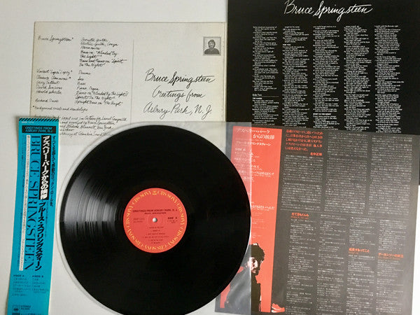 Bruce Springsteen - Greetings From Asbury Park, N.J. (Vinyl, LP, Album, Reissue) Near Mint (NM or M-) / Very Good Plus (VG+)