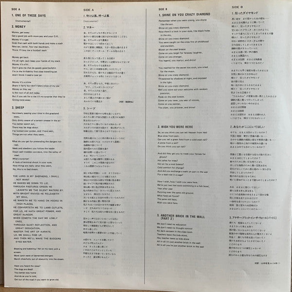 Pink Floyd - A Collection Of Great Dance Songs (Vinyl, LP, Compilat...