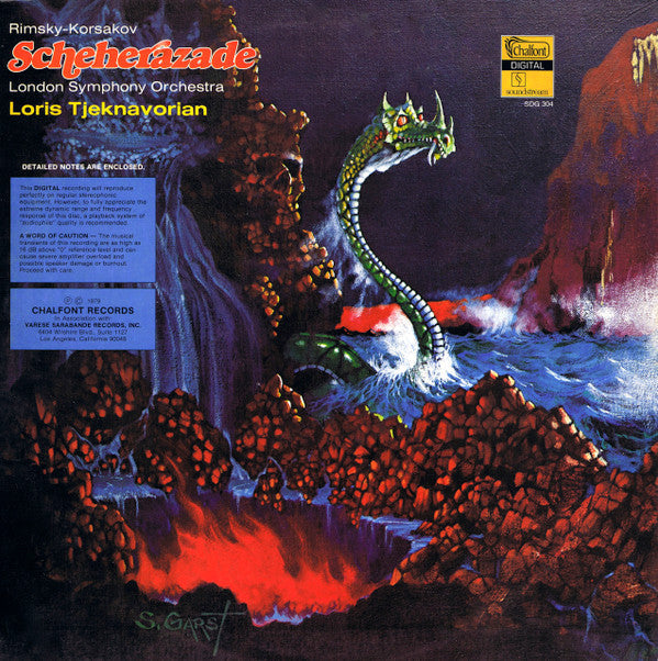 Nikolai Rimsky-Korsakov - Scheherazade (Vinyl, LP, Album) Very Good Plus (VG+) / Very Good (VG)