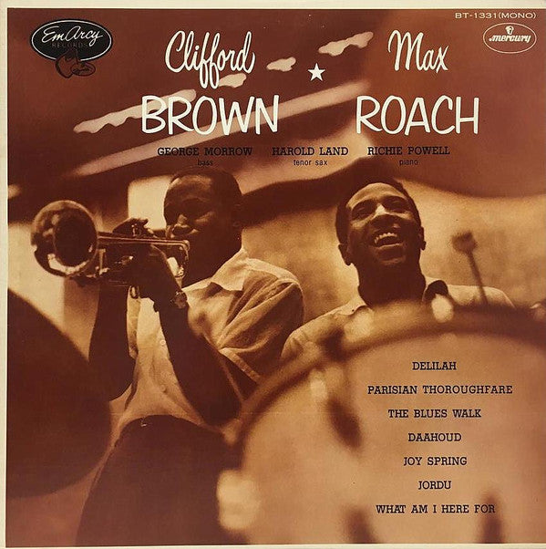 Clifford Brown And Max Roach - Clifford Brown And Max Roach (Vinyl, LP, Album, Reissue, Mono) Very Good (VG) / Very Good Plus (VG+)