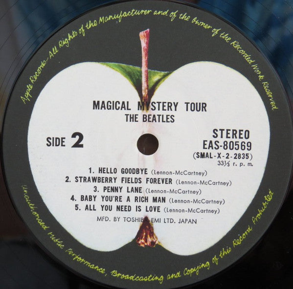 The Beatles - Magical Mystery Tour = マジカル・ミステリー・ツアー (Vinyl, LP, Album, Reissue, Stereo) Very Good Plus (VG+) / Very Good Plus (VG+)