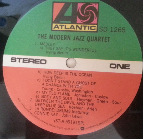 The Modern Jazz Quartet - The Modern Jazz Quartet (Vinyl, LP, Album, Repress, Stereo) Very Good Plus (VG+) / Very Good Plus (VG+)