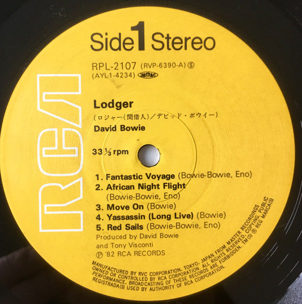 David Bowie - Lodger (Vinyl, LP, Album, Reissue)