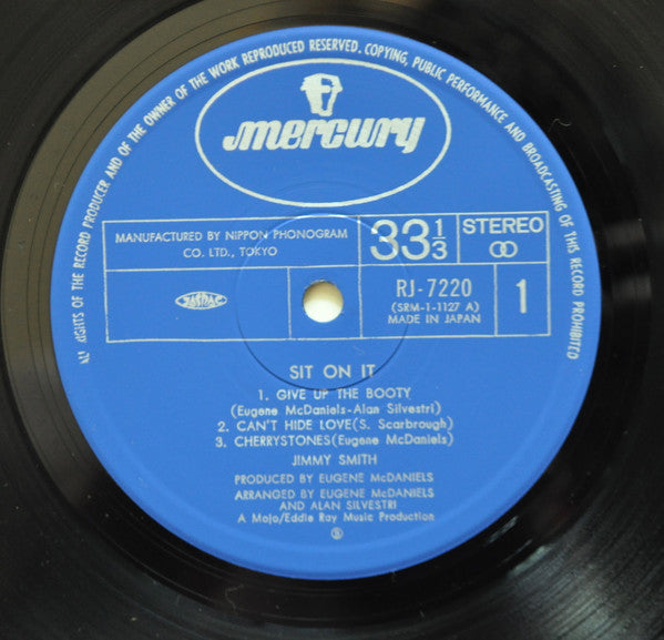 Jimmy Smith - Sit On It! (Vinyl, LP, Album, Stereo) Very Good Plus (VG+) / Very Good (VG)