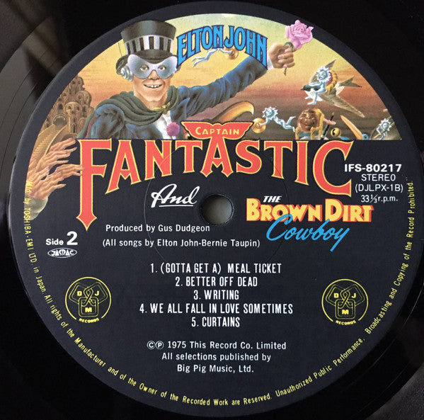 Elton John - Captain Fantastic And The Brown Dirt Cowboy (Vinyl, LP...