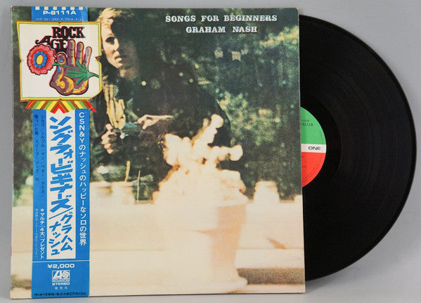 Graham Nash - Songs For Beginners (Vinyl, LP, Album, Stereo)