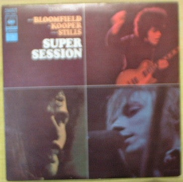Mike Bloomfield - Super Session (Vinyl, LP, Album, Reissue, Quadraphonic) Very Good Plus (VG+) / Very Good (VG)