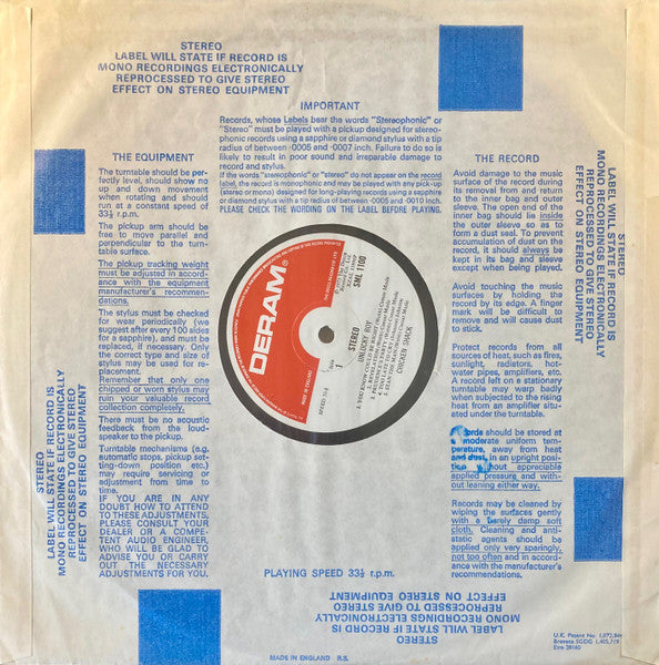 Chicken Shack - Unlucky Boy (Vinyl, LP, Album, Stereo) Very Good (VG) / Very Good (VG)