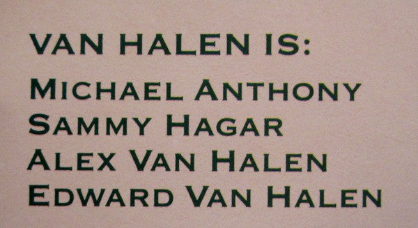 Van Halen - 5150 (Vinyl, LP, Album) Good Plus (G+) / Good Plus (G+)