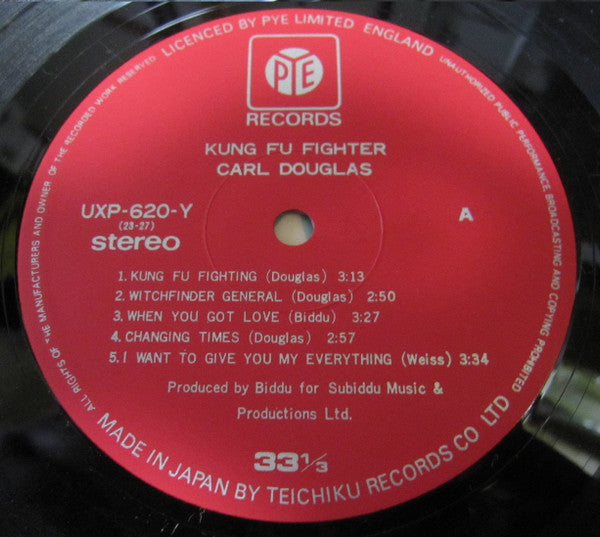 Carl Douglas - Kung Fu Fighter (Vinyl, LP, Album)