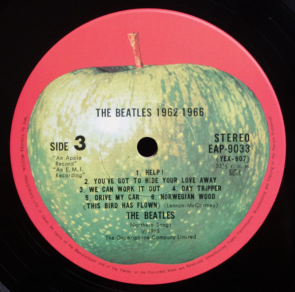 The Beatles - 1962-1966 (Vinyl, LP, Album, Compilation)