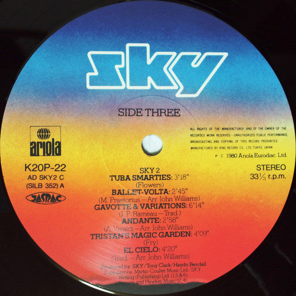 Sky (4) - Sky 2 (Vinyl, LP, Album)