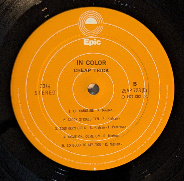 Cheap Trick - In Color (Vinyl, LP, Album)
