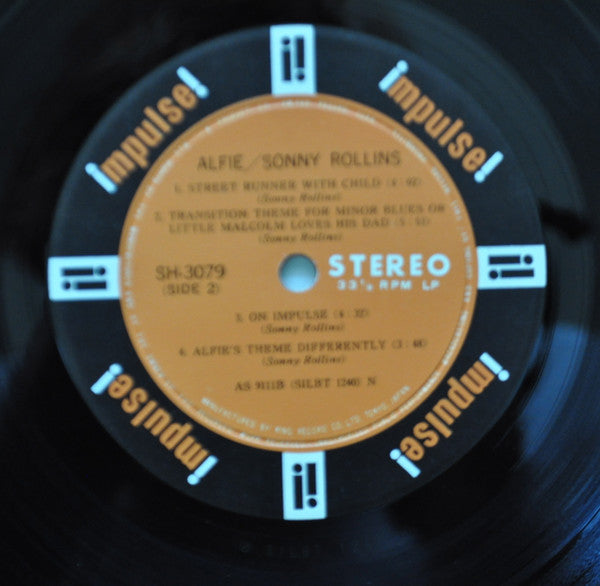 Sonny Rollins - Original Music From The Score "Alfie" (Vinyl, LP, A...