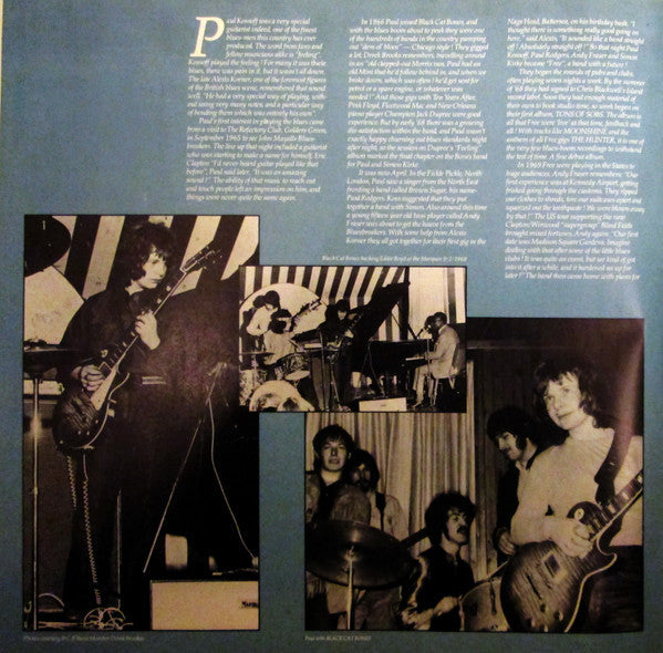 Paul Kossoff - Blue Soul (2xVinyl, LP, Compilation) Very Good (VG) / Very Good (VG)