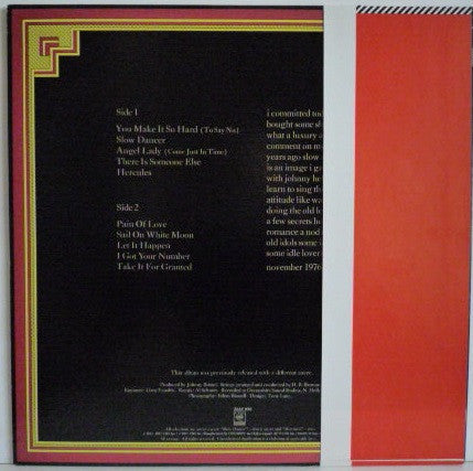 Boz Scaggs - Slow Dancer (Vinyl, LP, Album, Reissue)